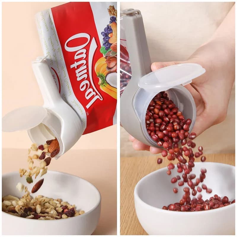 Zestaw 2 szt. klipsów dozujących do żywności 🍿