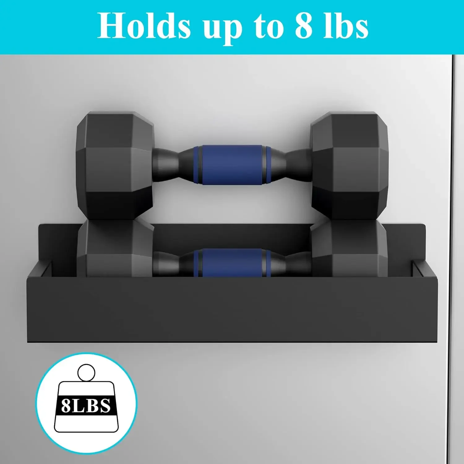 Magnetyczna półka lodówkowa bez wiercenia, 1–4 szt. 🧲