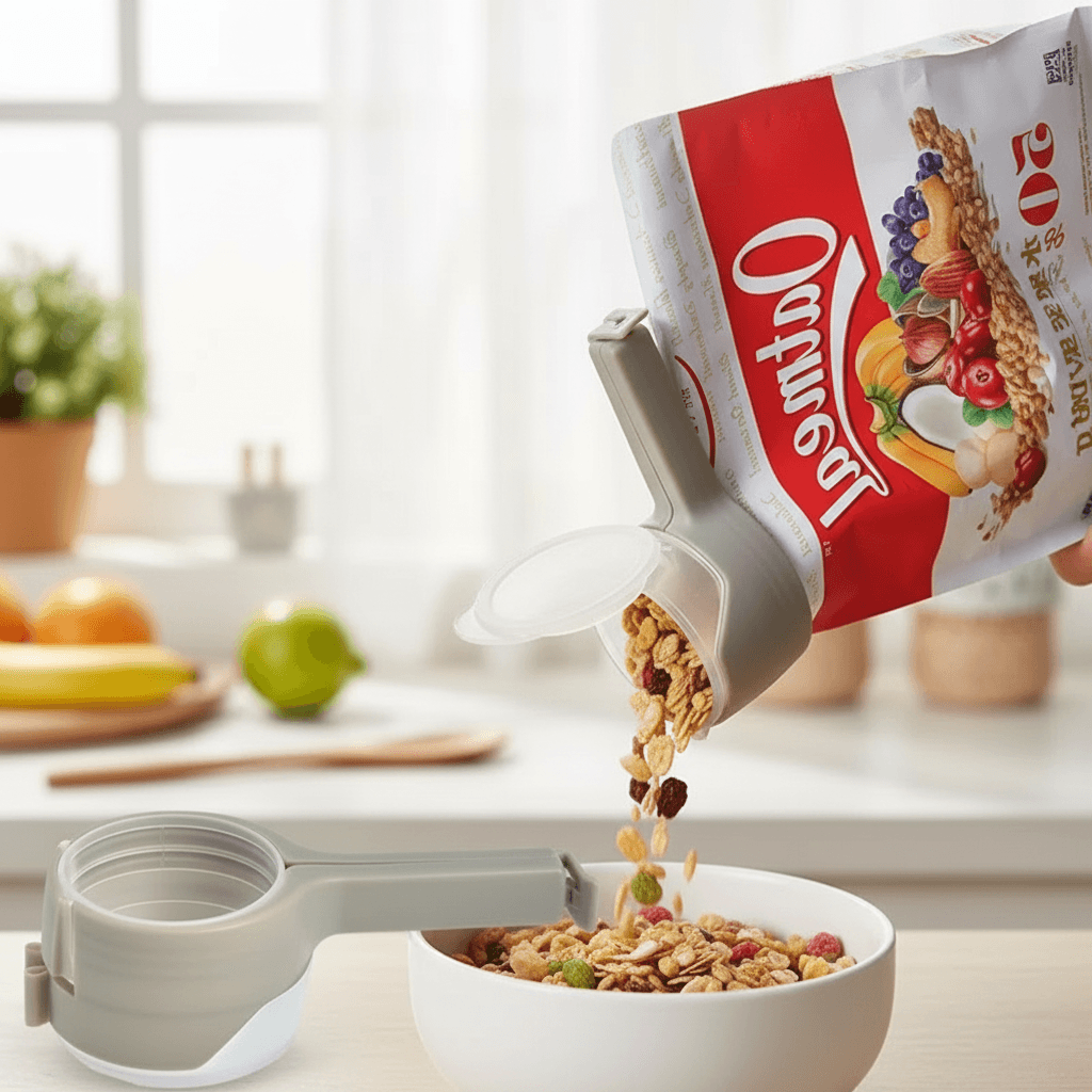 Zestaw 2 szt. klipsów dozujących do żywności 🍿